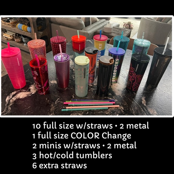 Starbucks Pink and Blue Coffee Accessories